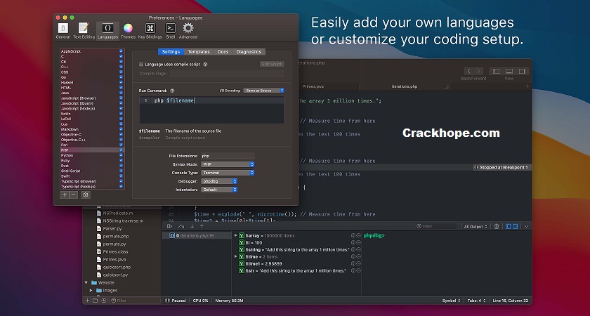 CodeRunner 4.2.0 Crack For Mac / Windows Download