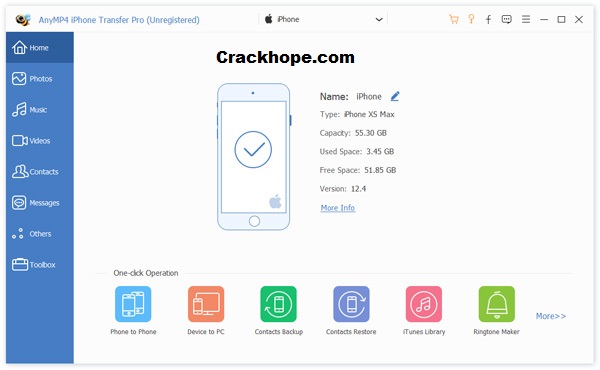 AnyMP4 iPhone Transfer Pro 9.1.52 Crack Full Registration Code